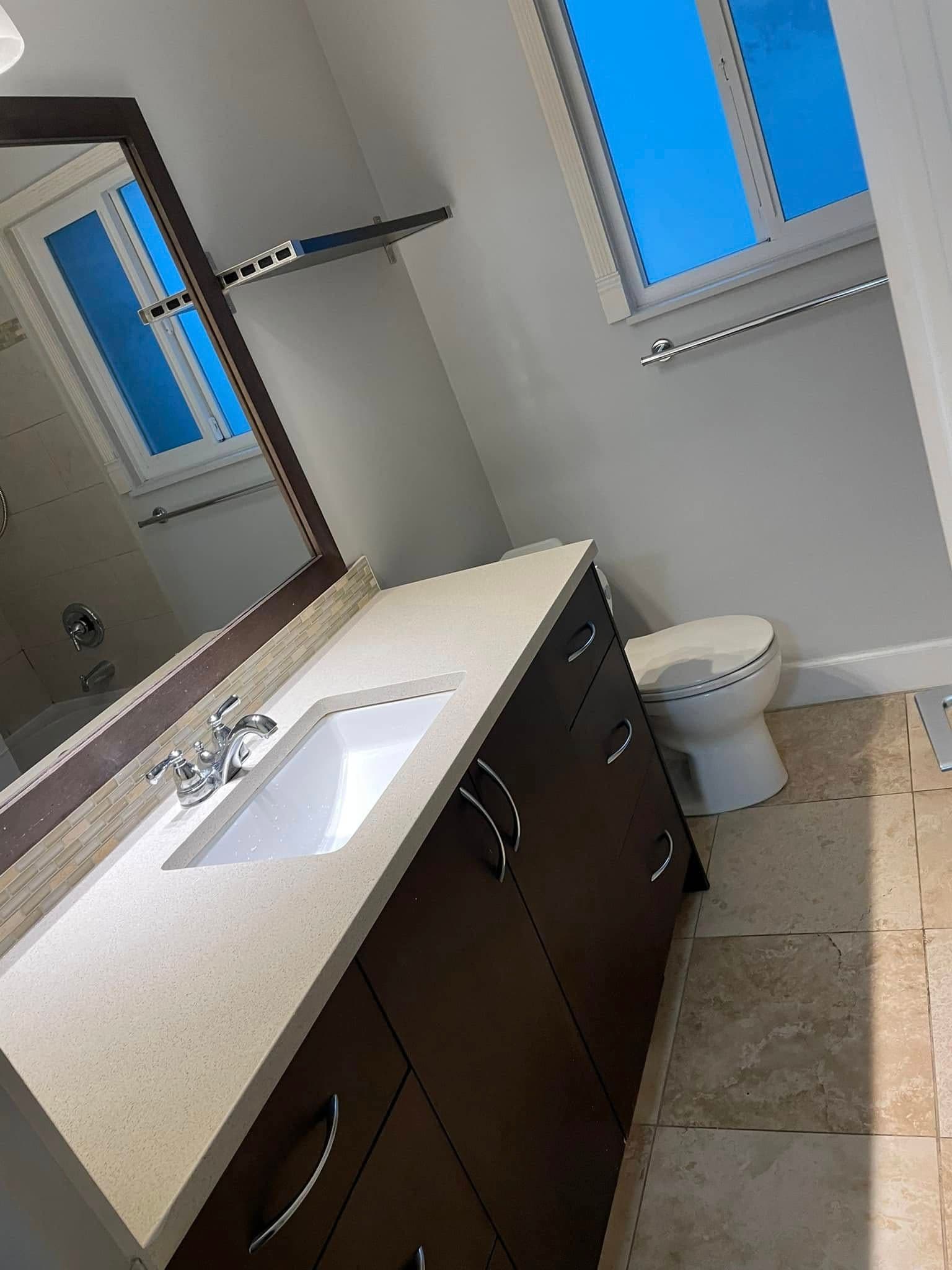 Restroom Fixtures — Sanitized & Ready