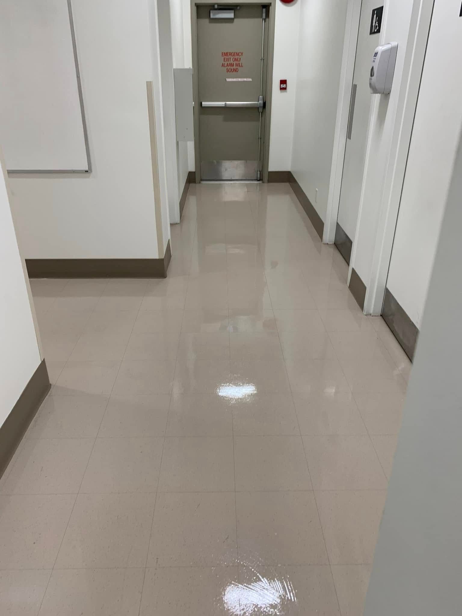 Commercial Corridor — Polished Tile