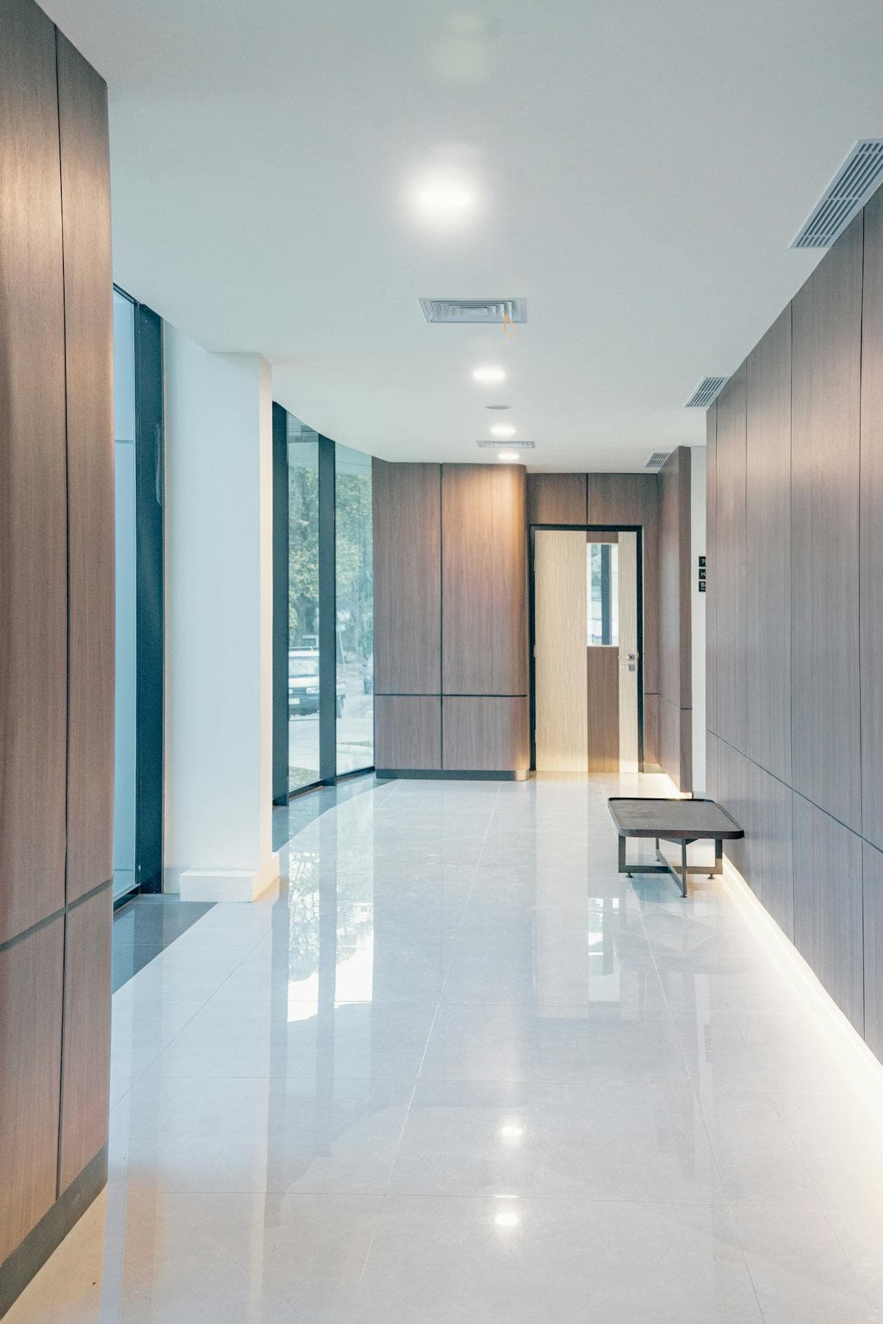 Parkade Lobby — Elevator Bay